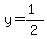 y=%281%29%2F2