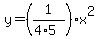 y=%281%2F%284%2A5%29%29x%5E2