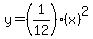 y=%281%2F12%29%28x%29%5E2+