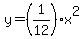 y=%281%2F12%29x%5E2