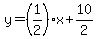 y=%281%2F2%29%2Ax%2B10%2F2