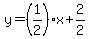 y=%281%2F2%29%2Ax%2B2%2F2
