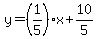 y=%281%2F5%29%2Ax%2B10%2F5