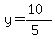 y=%2810%29%2F%285%29