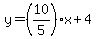y=%2810%2F5%29x%2B4