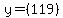 y=%28119%29