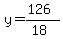 y=%28126%29%2F%2818%29