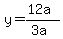 y=%2812a%29%2F%283a%29