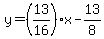 y=%2813%2F16%29x-13%2F8