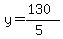 y=%28130%29%2F%285%29