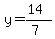 y=%2814%29%2F%287%29