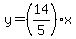 y=%2814%2F5%29x