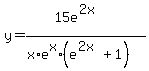 y=%2815e%5E%282x%29%29%2F%28x%2Ae%5Ex%2A%28e%5E%282x%29%2B1%29%29