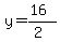 y=%2816%29%2F%282%29