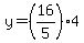y=%2816%2F5%294