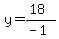 y=%2818%29%2F%28-1%29