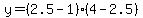 y=%282.5-1%29%284-2.5%29