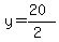 y=%2820%29%2F%282%29