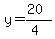 y=%2820%29%2F%284%29