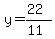 y=%2822%29%2F%2811%29