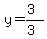 y=%283%29%2F%283%29