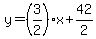 y=%283%2F2%29%2Ax%2B42%2F2