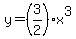 y=%283%2F2%29x%5E3