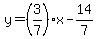 y=%283%2F7%29%2Ax-14%2F7