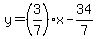 y=%283%2F7%29%2Ax-34%2F7