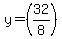 y=%2832%2F8%29