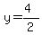 y=%284%29%2F2
