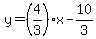 y=%284%2F3%29%2Ax-10%2F3