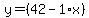 y=%2842-1%2Ax%29