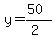 y=%2850%29%2F%282%29