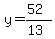 y=%2852%29%2F%2813%29