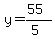 y=%2855%29%2F%285%29