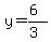 y=%286%29%2F%283%29