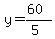 y=%2860%29%2F%285%29