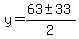 y=%2863%2B-+33%29%2F2