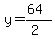 y=%2864%29%2F%282%29
