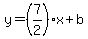 y=%287%2F2%29x%2Bb