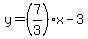 y=%287%2F3%29%2Ax-3