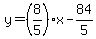 y=%288%2F5%29%2Ax-84%2F5
