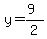 y=%289%29%2F2