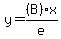 y=%28B%29%2Ax%2Fe