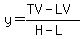 y=%28TV-LV%29%2F%28H-L%29