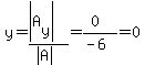 y=%28abs%28A%5By%5D%29%29%2F%28abs%28A%29%29=%280%29%2F%28-6%29=0