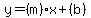 y=%28m%29%2Ax%2B%28b%29