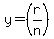 y=%28r%2Fn%29