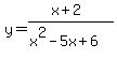 y=%28x%2B2%29%2F%28x%5E2-5x%2B6%29